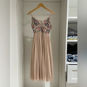 Mid Length Floral Backless Dress from Occasion From Dex